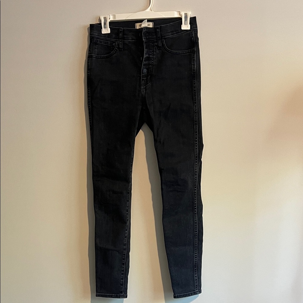 Madewell Women's Black Skinny Jeans